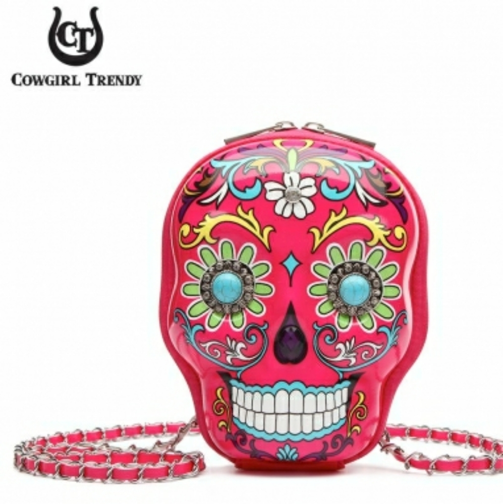 Sugar Skull Crossbody Bag